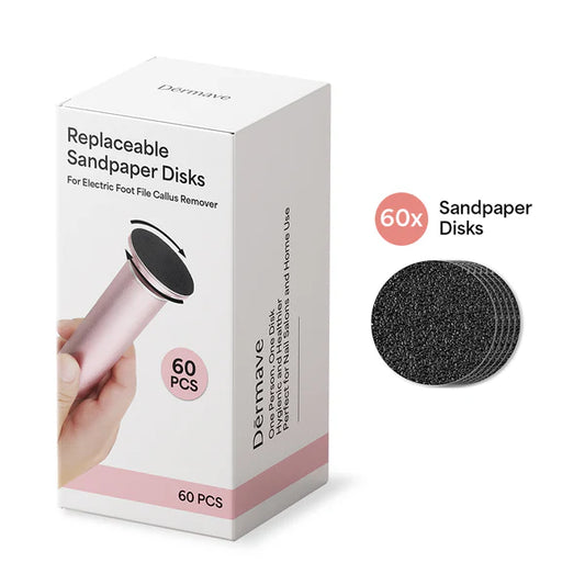 60-Pack Sandpaper Disks for Dermave™ Callus Remover